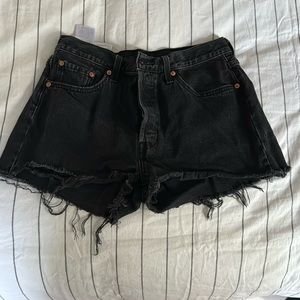 Black wash denim